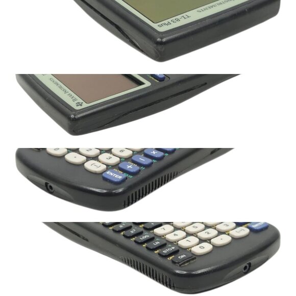 Texas Instruments TI-83 Plus Graphing Calculator Cover TESTED WORKS - Picture 6 of 12